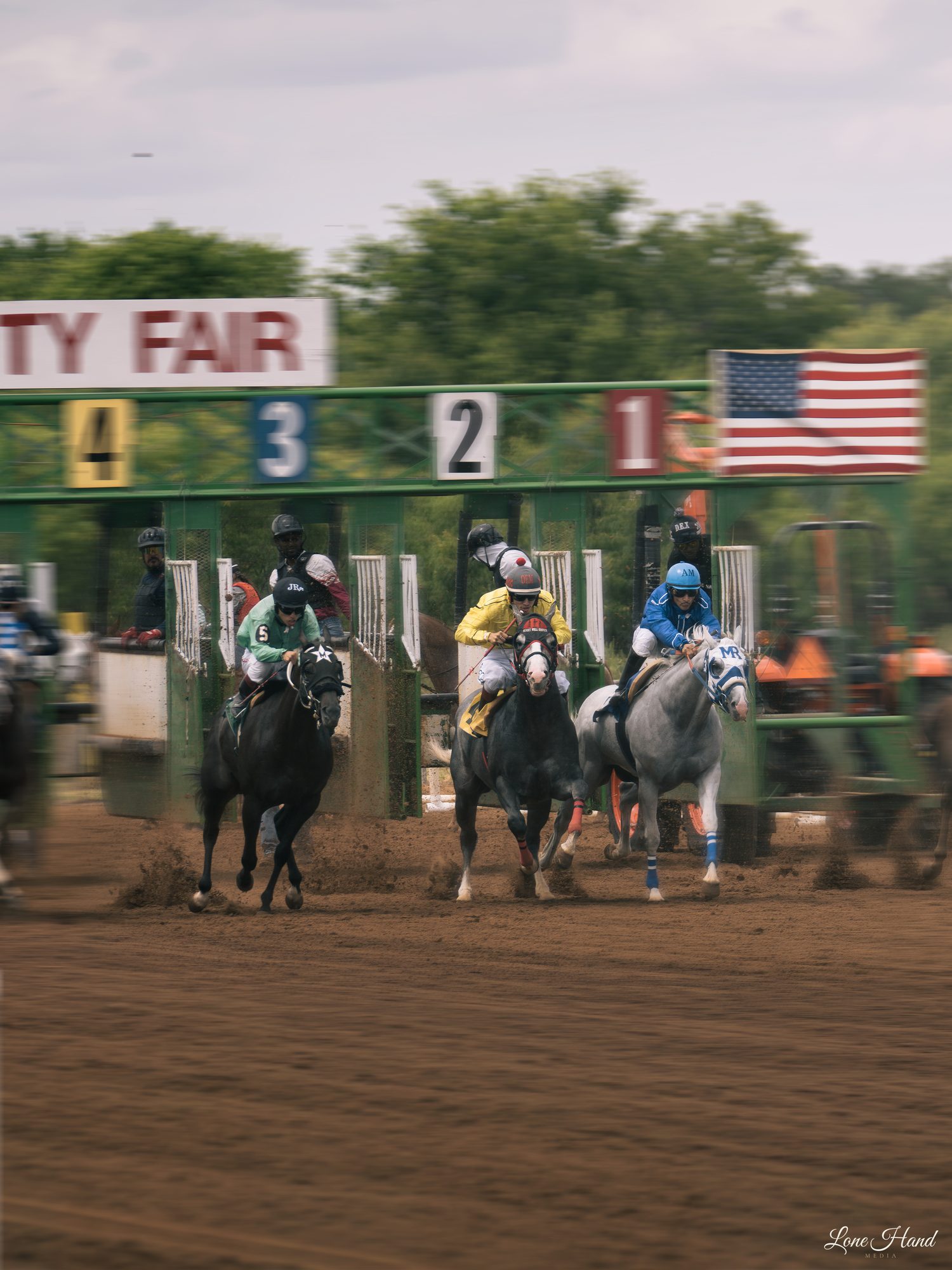 Gillespie County Fair Races — Out of the Gates
